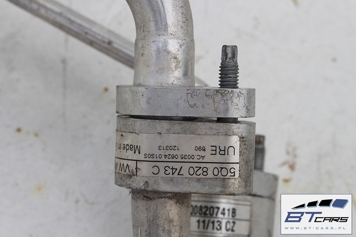 фото №7, Audi a3 vw трубки кондиціонера клімат шланг 5q0816721b 5q1816738c 5q0820743