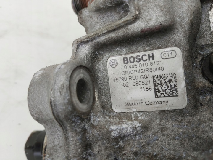 фото №5, Насос впрыскивающий 0445010612 16790rl0g01 honda accord viii 2.2 i-dtec