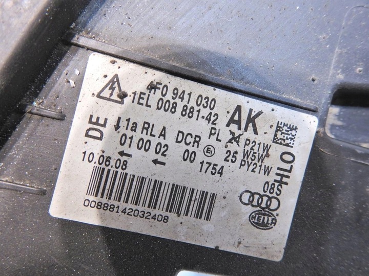 фото №7, Лампа права передня перед ксенон audi a6 c6 4f0941030ak 1el008881-42
