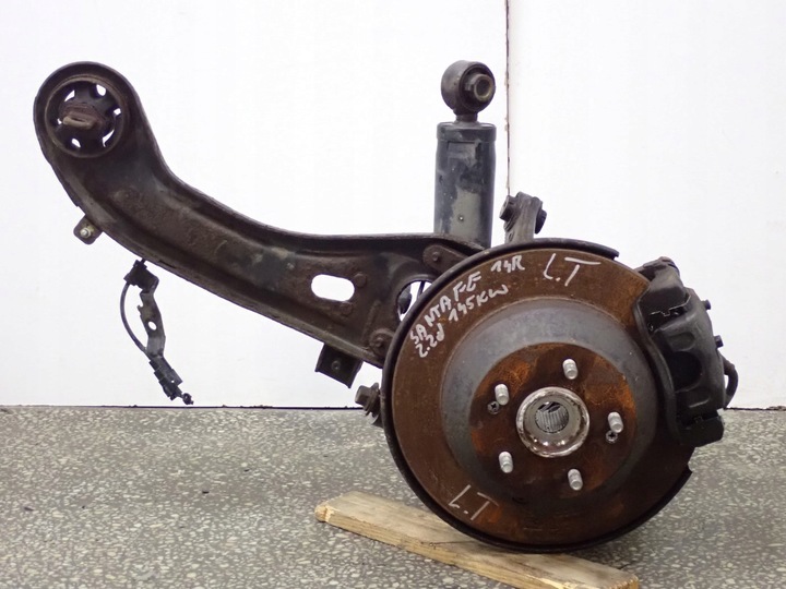 фото №1, Поворотна опора супорт важіль ступиця лівий зад hyundai santa fe 3 iii 4x4 2.2d