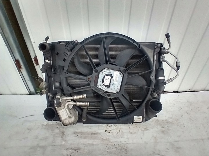 фото №9, Bmw 5 e60 e61 3.0d радіатор комплект вентилятор 7561712 6930039 7545366