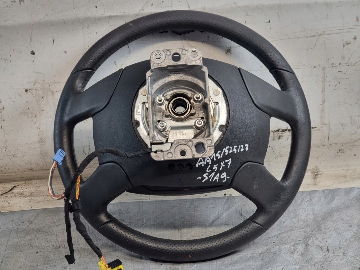 фото №11, Кермо шкіряний мультифункція oem номер 608004900 citroen c5 x7 iii 10r