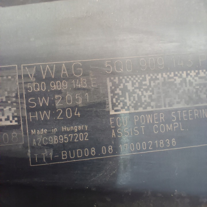 фото №9, Трансмісія рейка рульового управління vw tiguan ii passat b8 5q1423105g