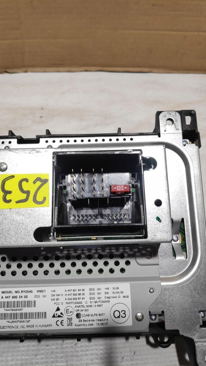 фото №8, Радіо екран дисплей навігація vito mercedes w447 a4479002405