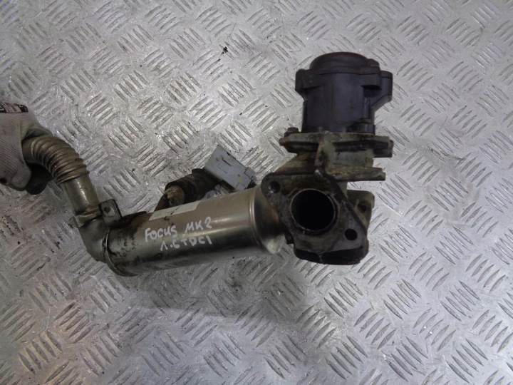 фото №7, Клапан egr радиатор выхлопных газов ford focus mk2 1.6 tdci 04- 9654818180