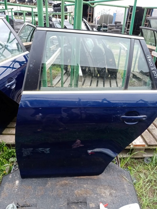 фото №7, Двері лівий зад vw golf v ld5q універсал