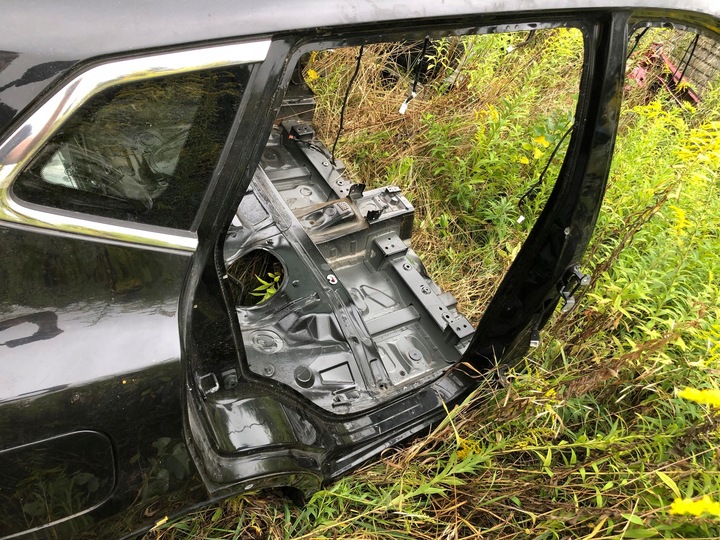 фото №8, Nissan qashqai ii j11 2013- зад четверть стойка b порог ванна крыша