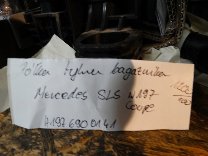 фото №3, Ідеальна полиця багажника mercedes sls w197 купе 1