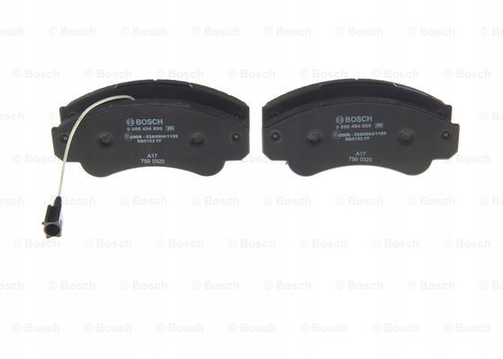 фото №14, Тормозные колодки тормозные перед bosch 0986494850 4254c2 citroen jumper 02-06