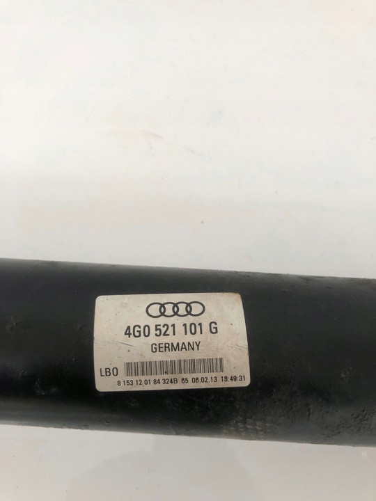 фото №8, Audi a7 s7 4g 2013 комплект wał привідний / комплект