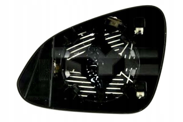 фото №1, Tyc 325-0111-1 стекло зеркало zew. з правой opel