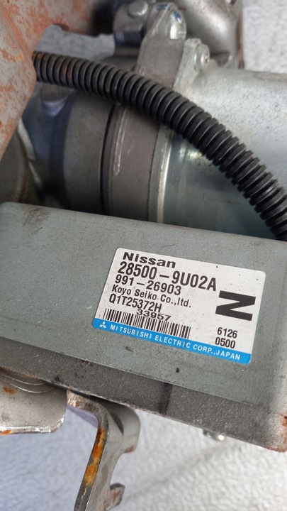 фото №6, Колонка рулевая nissan note 1.4b 06r