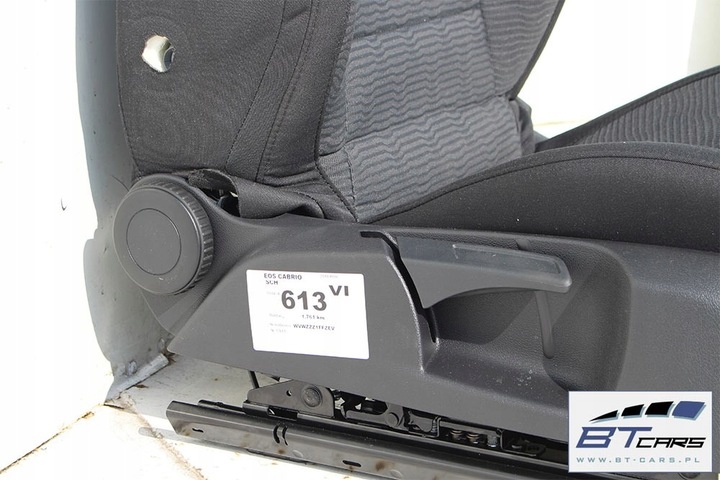 фото №13, Vw eos сидіння комплект сидінь сидінь сидіння сидіння оббивка 1q 1q0 велюр