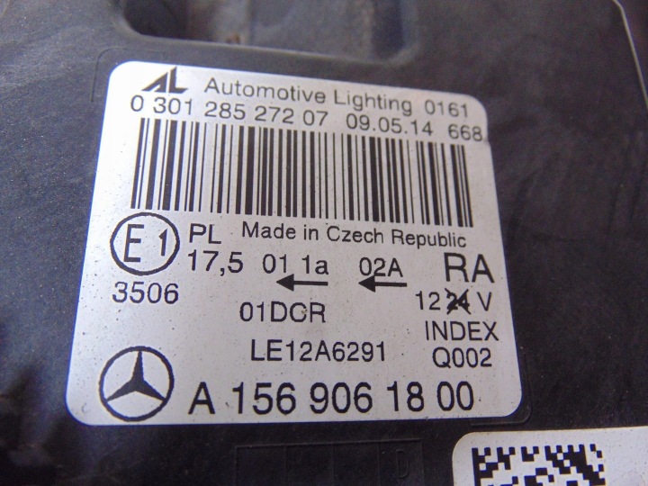 фото №16, Фара правая перед mercedes gla w156 a1569061800 европа