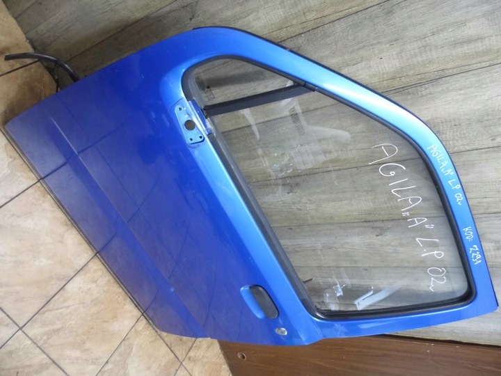 фото №3, Opel agila a 1.2b 02' двері лівий перед z291