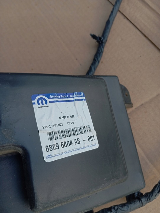 фото №11, Chrysler 200 15- абсорбер бампера передней жгут 68096064ab usa