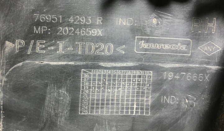 фото №10, Duster 2 ii 16-19 накладка пороговая правая оригинальная