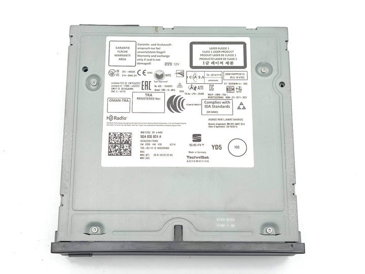 фото №8, Seat ateca 2017 панель / радіопрогравач cd/dvd/gps