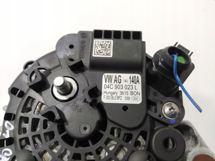 фото №7, Генератор volkswagen polo v 6c 1.2 tsi 2013-2016 рестайлинг 04c903023l
