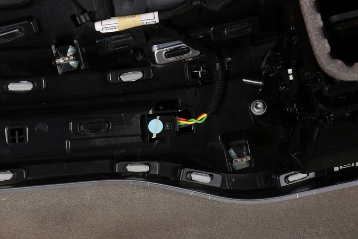 фото №11, Bmw x5 g05 lci планка декоративная dekor панели консоли poplar grain