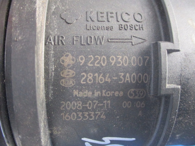 фото №4, Hyundai ix55 3.0crdi расходомер 28164-3a000