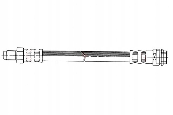 фото №2, Шланг тормозной elast. mercedes c cl203 c t-mo