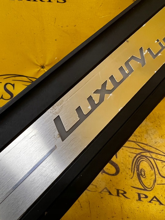 фото №9, Планка порогова накладка декоративна хром led люкс line bmw 5 g30