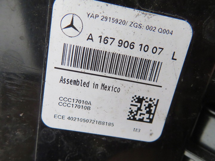 фото №12, Лампа зад ліва mercedes gle w167 a1679061007 eu