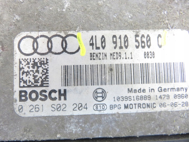 фото №5, Блок управления  audi q7 4l 4.2 fsi 4l0910560c