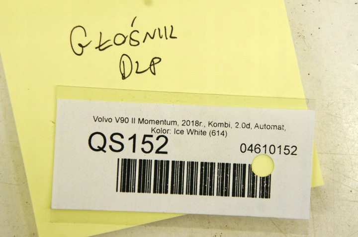 фото №6, Qs152 volvo v90 16- динамік двері перед 31350427