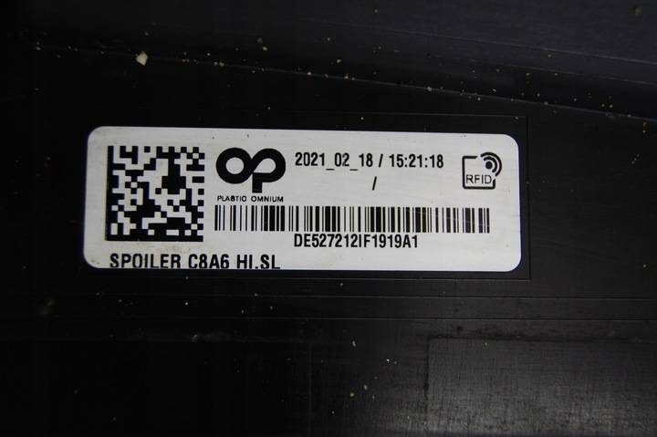 фото №9, Диффузор спойлер бампера зад audi a6 c8 4k0807521b