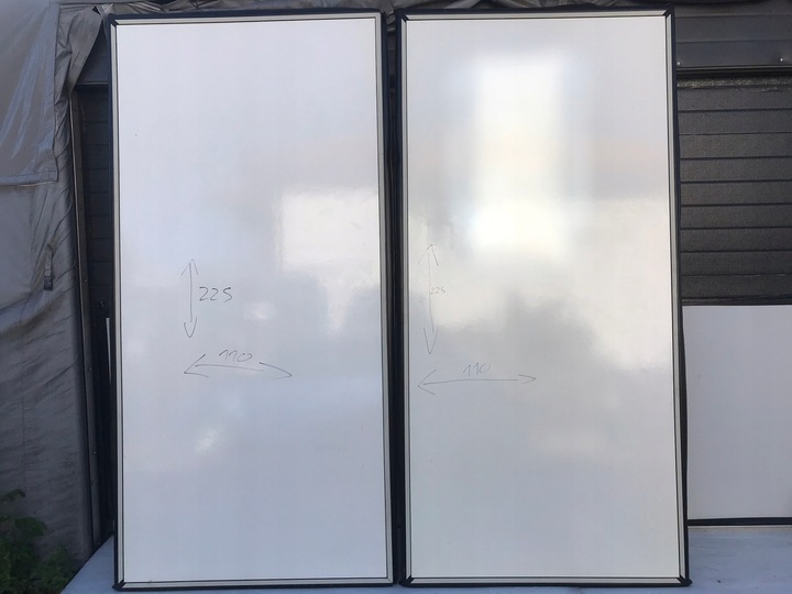 фото №1, Iveco daily дверь комплект левая правые зад радиатор изотерма 2200 x 2200