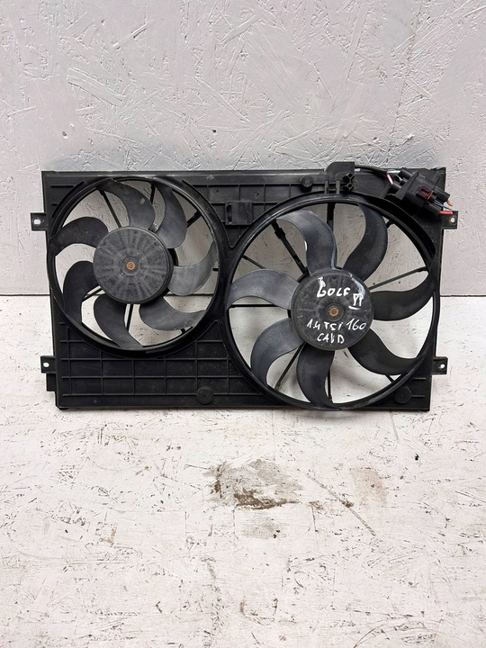 фото №1, Volkswagen golf 6 vi вентилятор радиатор 1.4 tsi 1k0121207bb