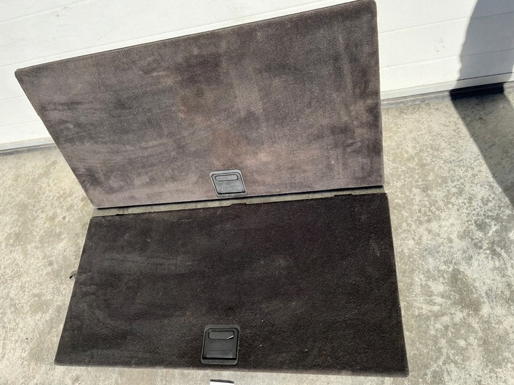 фото №6, Підлога плита бардачка килимок багажника чорна mercedes w124 універсал s124