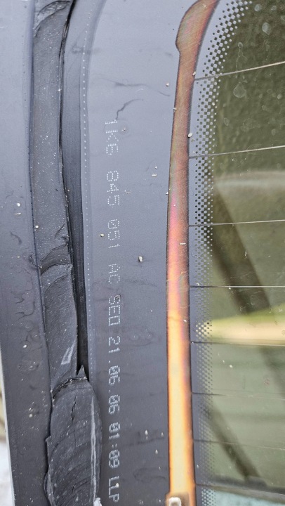 фото №5, Volkswagen golf v 5 1k6 hb 1k6845051ac скло кришки задньої багажника