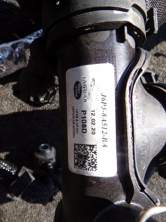 фото №10, Труба термостат range rover sport ii j6p3-8a512-ba