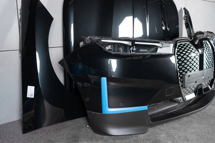 фото №7, Bmw ix i20 капот крило бампер pas радіатор лампи led бампер перед