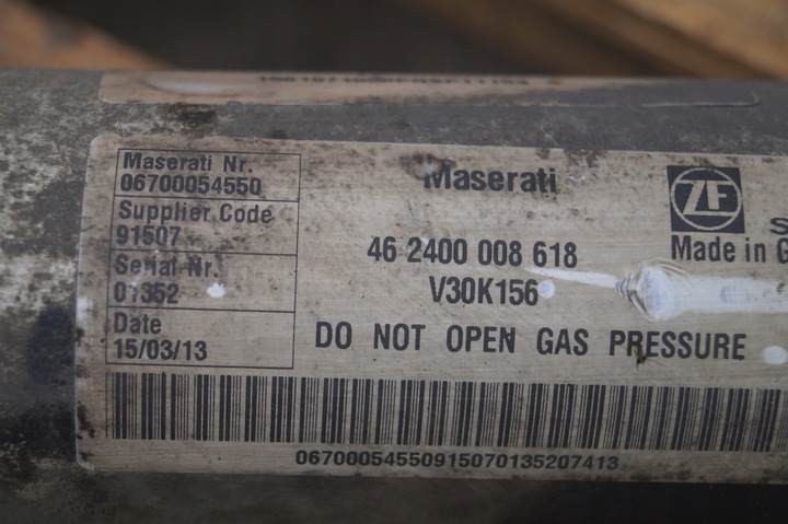 фото №11, Амортизатор mcperson перед maserati quattroporte