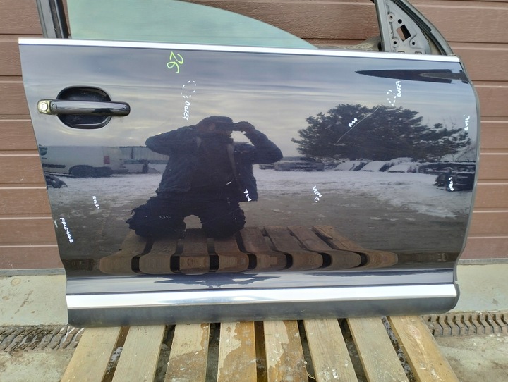 фото №7, Двері праві перед vw touareg i 7l роки 02-06 передній рестайлінг оригінал lc9z