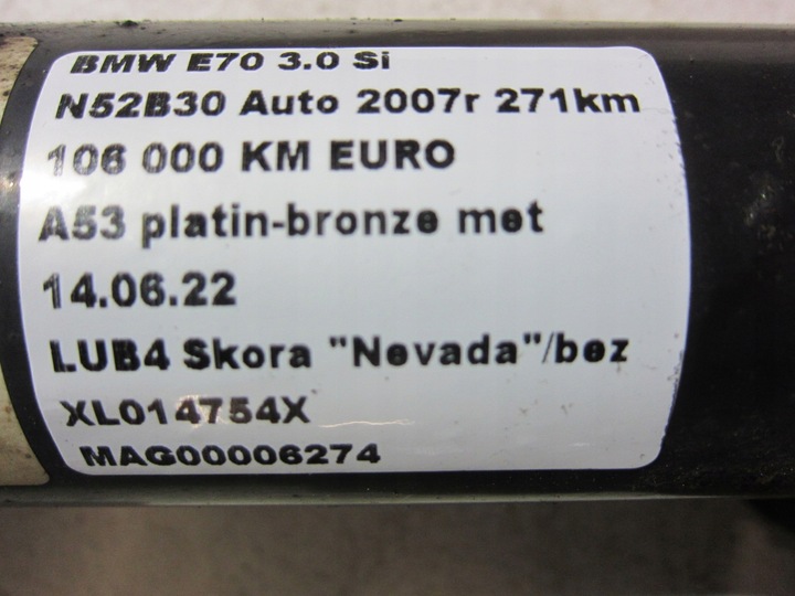 фото №13, Bmw x5 e70 амортизатор задний правый левый 6781926
