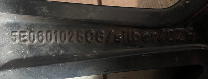 фото №9, Алюмінієвий диск алюмінієвий диск skoda octavia iii 3 5e 5e0601025bd ah ch 19”