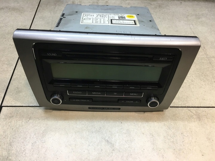 фото №1, Радио cd vw passat b6 2.0 tdi 1k0035186aa