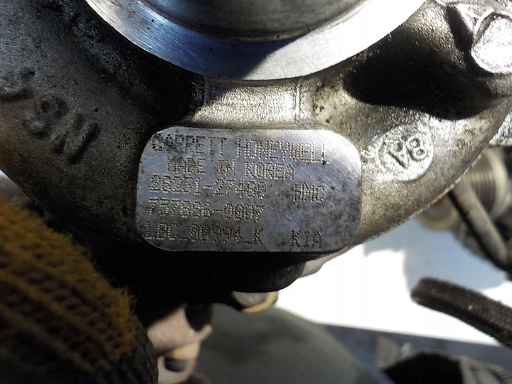 фото №8, Ceed i 2.0 crdi 140km d4ea турбонагнітач 28231-27480