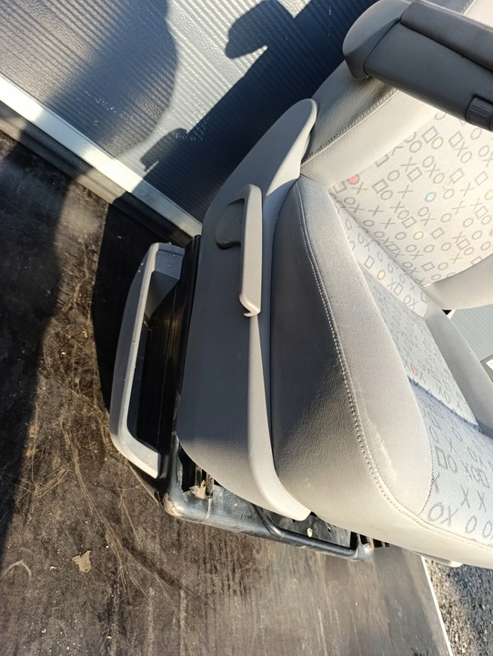 фото №10, Vw t5 t5 рестайлінг сидіння пасажира з podłokietnikami ox з основа