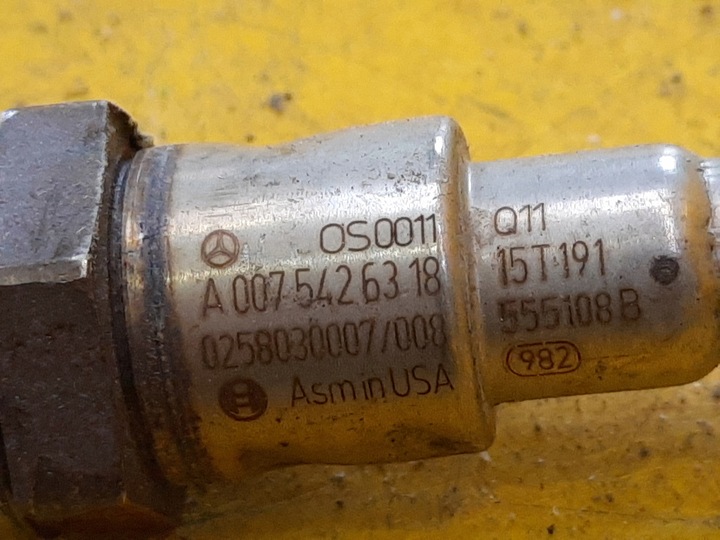 фото №8, Bosch лямбда-зонд mercedes a0075426318 0258030007