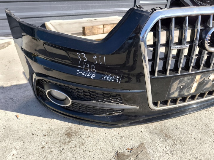 фото №16, Бампер перед audi q3 8u ly9b pod распылители s line комплектный 2011-2014