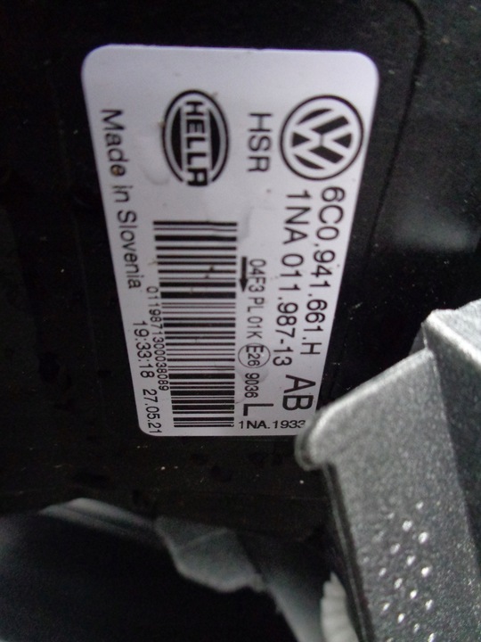 фото №12, Vw polo 6c рестайлінг sedan бампер unikat