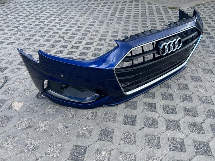 фото №10, Audi a4 b9 fl рестайлинг бампер переднее перед lx5h 4xpdc 2019-24r. комплектный