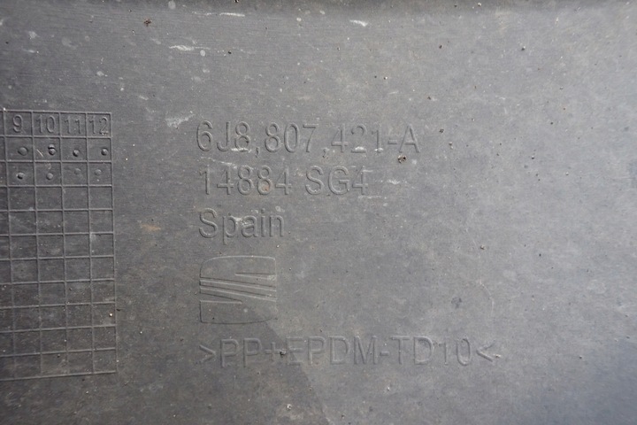 фото №10, Seat ibiza iv 4 універсал бампер зад задній 6j8807421