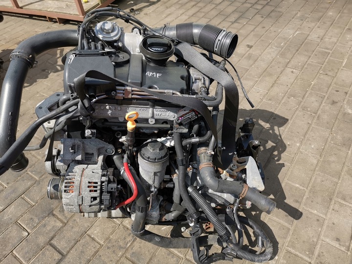 фото №1, Двигатель комплектный seat ibiza iii fabia polo iv 1.4 tdi amf